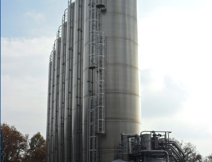 Montaggi silos